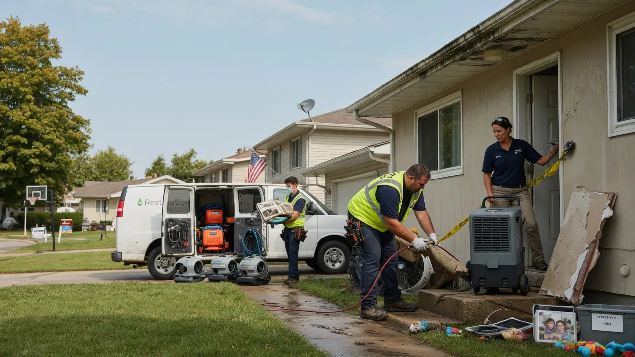 Water Damage Restoration in Dallas City, IL near me